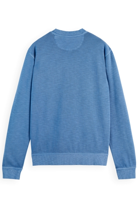 Scotch & Soda garment dye structured sweatshirt